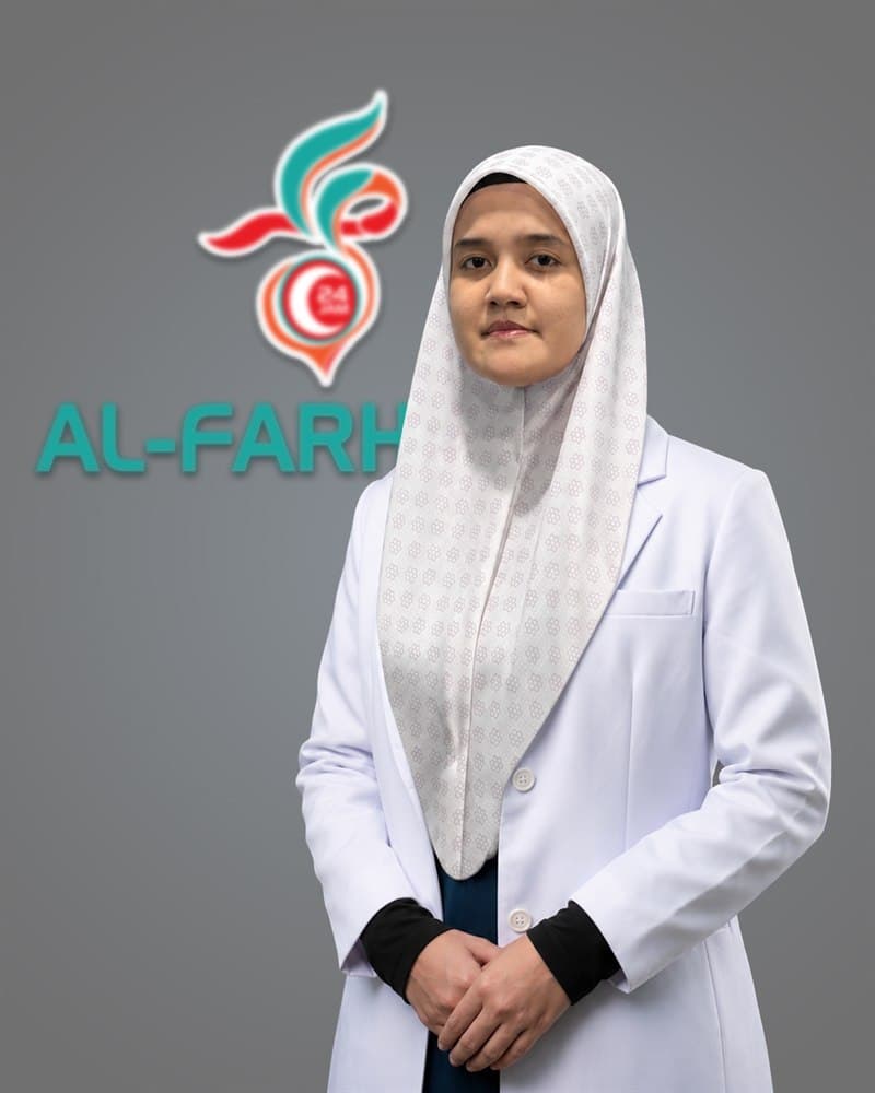 Potret Dr. Nur Athirah Binti Hashim dari Pusat Rawatan Al-Farhain