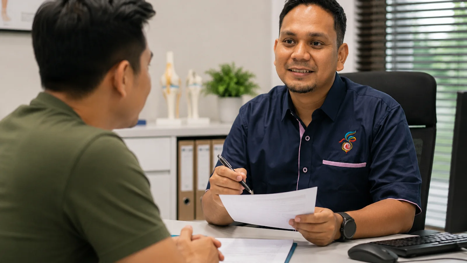 Perbincangan awal tentang keadaan dan lokasi kesakitan